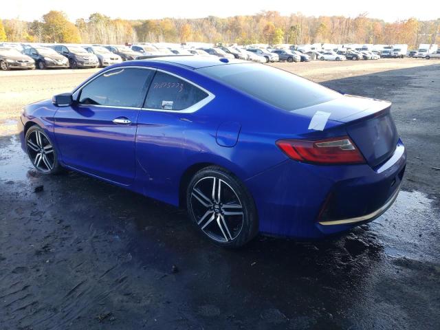 1HGCT1A79HA006991 - 2017 HONDA ACCORD EX BLUE photo 2