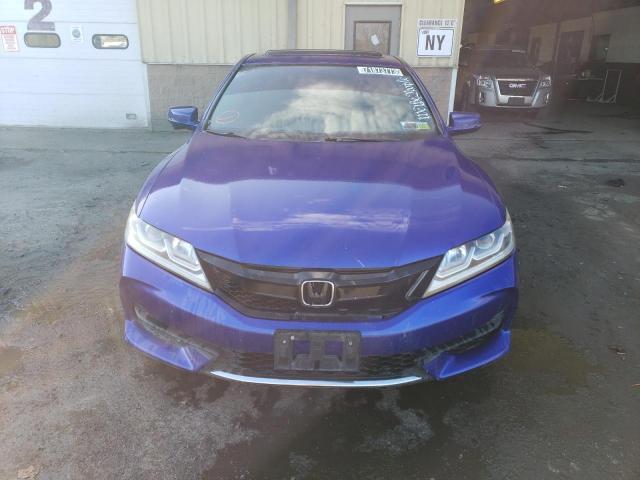 1HGCT1A79HA006991 - 2017 HONDA ACCORD EX BLUE photo 5