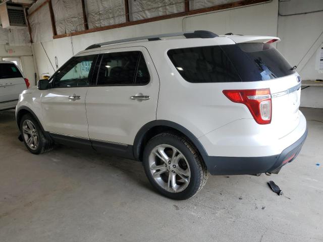 1FM5K8F86DGC35474 - 2013 FORD EXPLORER LIMITED თეთრი ფოტო 2