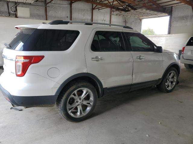 1FM5K8F86DGC35474 - 2013 FORD EXPLORER LIMITED თეთრი ფოტო 3