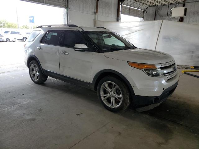 1FM5K8F86DGC35474 - 2013 FORD EXPLORER LIMITED თეთრი ფოტო 4