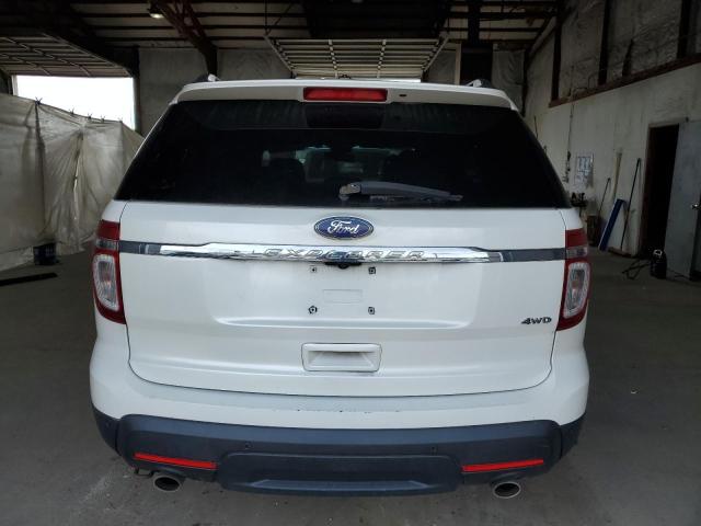 1FM5K8F86DGC35474 - 2013 FORD EXPLORER LIMITED თეთრი ფოტო 6
