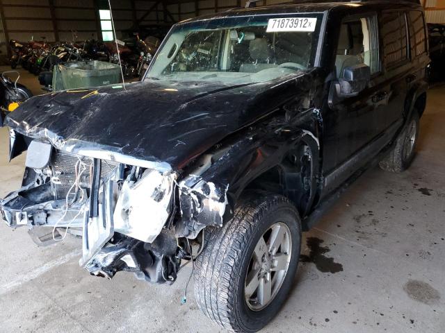 1J8HG48K68C149124 - 2008 JEEP COMMANDER SPORT Schwarz Foto 1