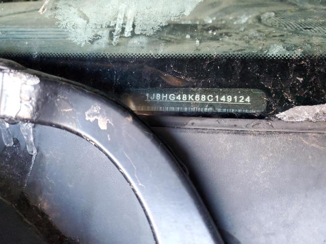 1J8HG48K68C149124 - 2008 JEEP COMMANDER SPORT Schwarz Foto 14