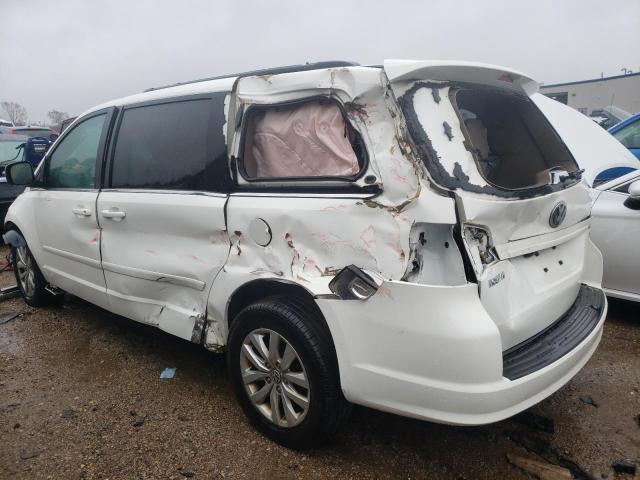 2C4RVABG3CR355196 - 2012 VOLKSWAGEN ROUTAN SE WHITE photo 2