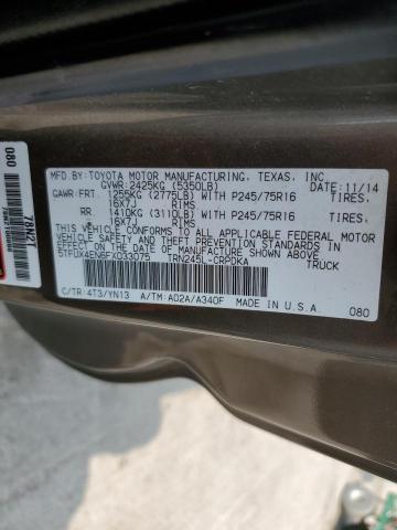 5TFUX4EN6FX033075 - 2015 TOYOTA TACOMA ACCESS CAB Gri fotoğraf 12