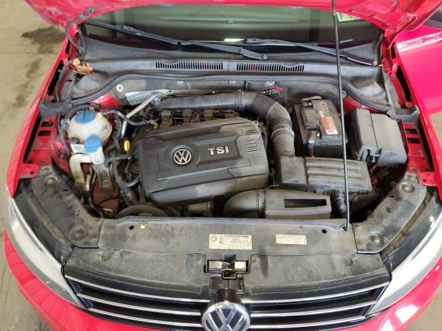 3VWD17AJ2GM338471 - 2016 VOLKSWAGEN JETTA SPORT RED photo 11