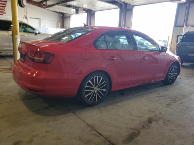 3VWD17AJ2GM338471 - 2016 VOLKSWAGEN JETTA SPORT RED photo 3