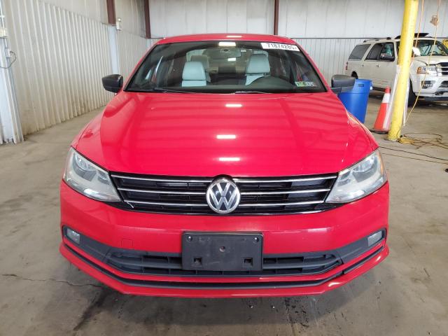 3VWD17AJ2GM338471 - 2016 VOLKSWAGEN JETTA SPORT RED photo 5