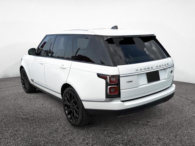 SALGS2SV8KA528XXX - 2019 LAND ROVER RANGE ROVE HSE WHITE photo 3