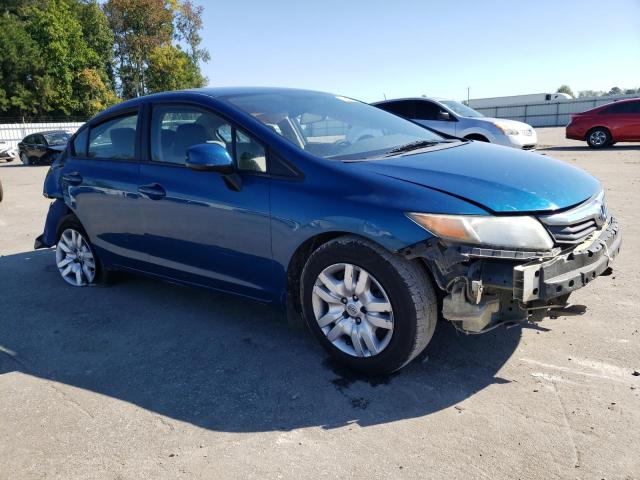 2HGFB2F55CH539718 - 2012 HONDA CIVIC LX BLUE photo 4