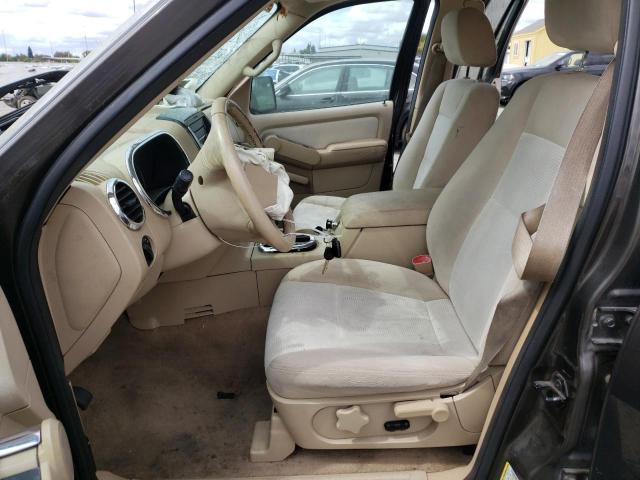 1FMEU63E76UA42103 - 2006 FORD EXPLORER XLT ნაცრისფერი ფოტო 7