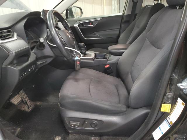 JTMR6RFV2LD007056 - 2020 TOYOTA RAV4 XLE BLACK photo 7