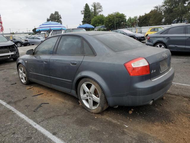 WAUJC68E63A100999 - 2003 AUDI A4 1.8T GRAY photo 2