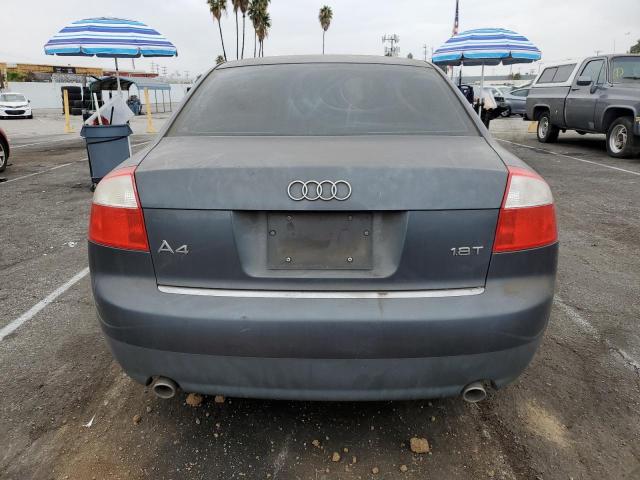 WAUJC68E63A100999 - 2003 AUDI A4 1.8T GRAY photo 6