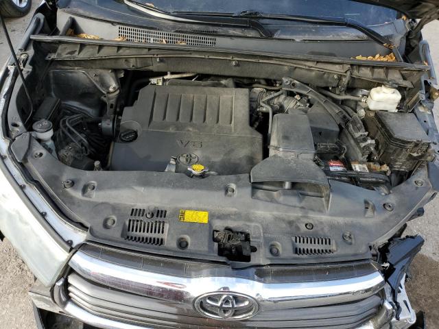 5TDJKRFHXFS128381 - 2015 TOYOTA HIGHLANDER XLE BLACK photo 12