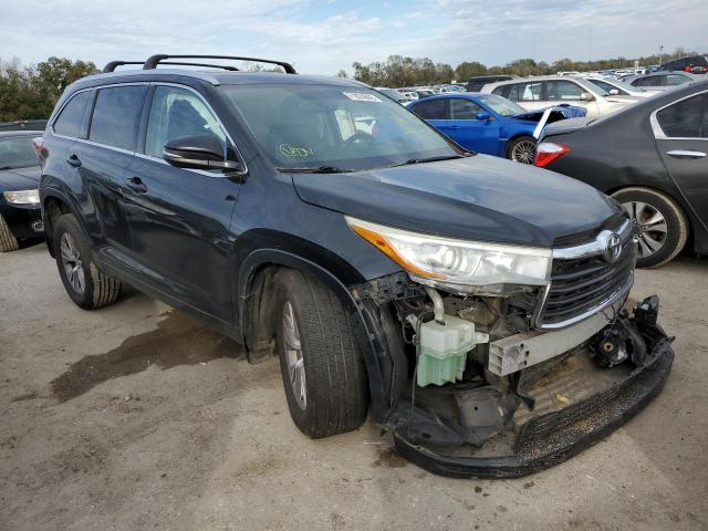 5TDJKRFHXFS128381 - 2015 TOYOTA HIGHLANDER XLE Qara foto 4
