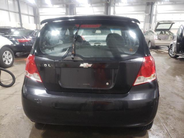 KL1TD62665B369129 - 2005 CHEVROLET AVEO BASE Qara foto 6