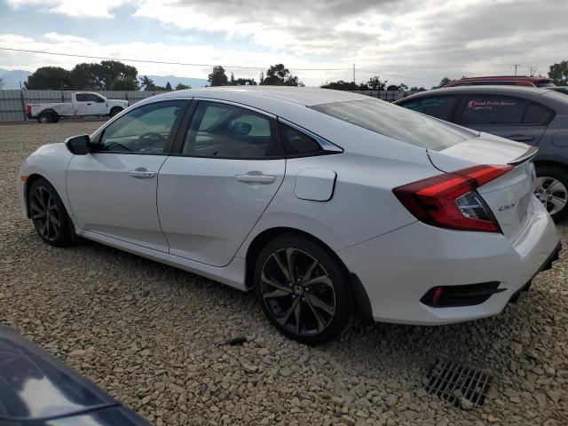 2HGFC2F87MH541821 - 2021 HONDA CIVIC SPORT თეთრი ფოტო 2