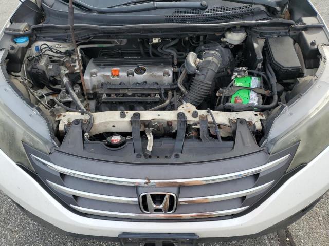 5J6RM4H71CL019013 - 2012 HONDA CR-V EXL WHITE photo 12