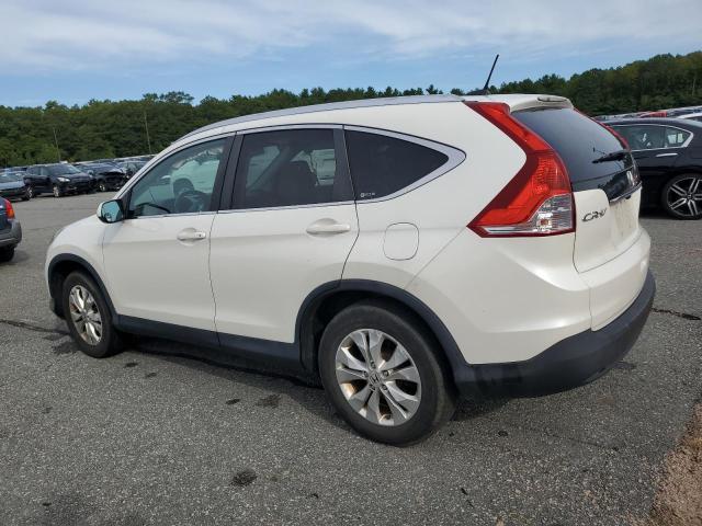 5J6RM4H71CL019013 - 2012 HONDA CR-V EXL WHITE photo 2