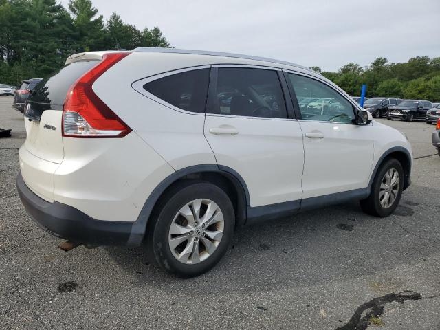 5J6RM4H71CL019013 - 2012 HONDA CR-V EXL WHITE photo 3