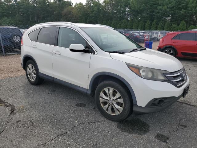 5J6RM4H71CL019013 - 2012 HONDA CR-V EXL WHITE photo 4