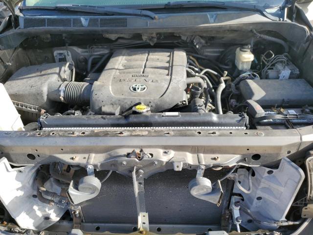 5TFUY5F10BX161787 - 2011 TOYOTA TUNDRA DOUBLE CAB SR5 GRAY photo 11