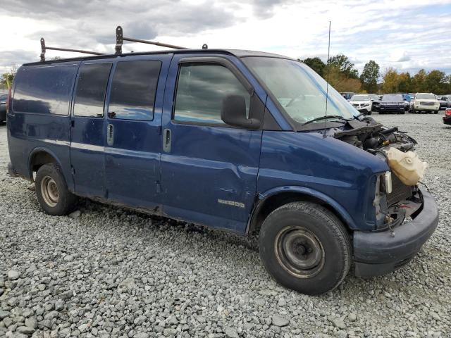 1GTFG15M521115195 - 2002 GMC SAVANA G1500 BLUE photo 4