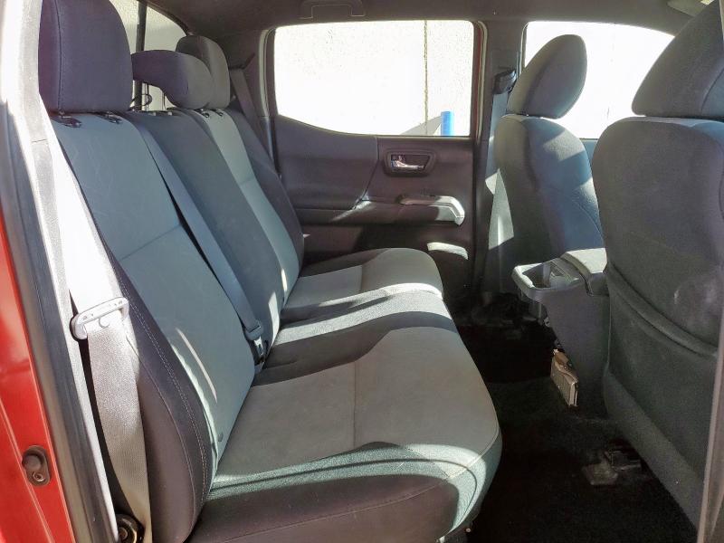 3TMCZ5AN0MM420063 - 2021 TOYOTA TACOMA DOUBLE CAB RED photo 10