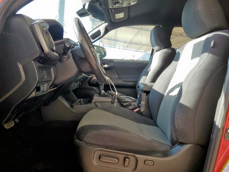 3TMCZ5AN0MM420063 - 2021 TOYOTA TACOMA DOUBLE CAB RED photo 7