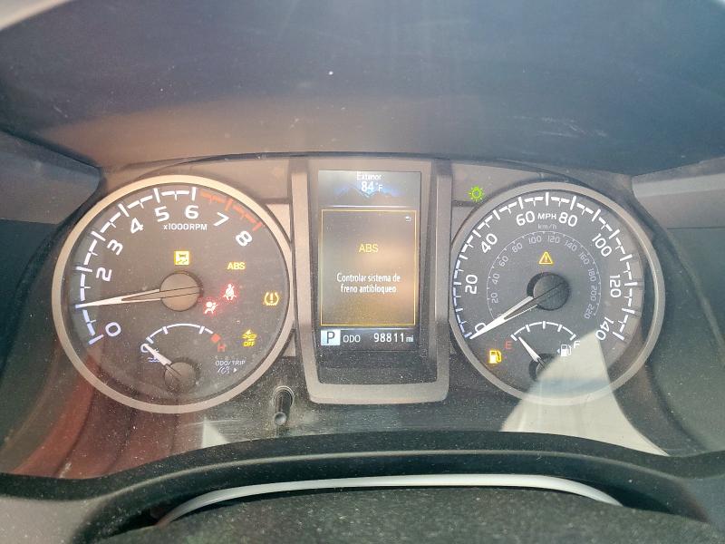 3TMCZ5AN0MM420063 - 2021 TOYOTA TACOMA DOUBLE CAB RED photo 9