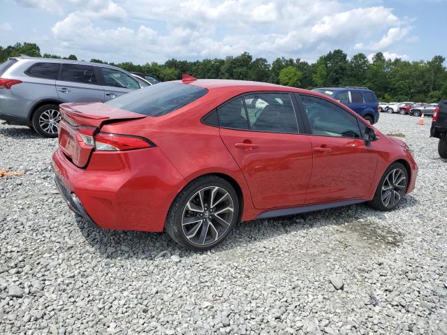 5YFP4RCEXLP028882 - 2020 TOYOTA COROLLA SE RED photo 3