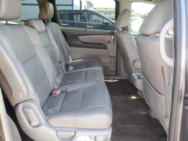 5FNRL5H60FB125904 - 2015 HONDA ODYSSEY EXL GRAY photo 10