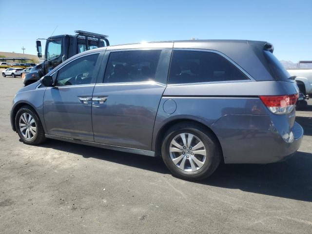 5FNRL5H60FB125904 - 2015 HONDA ODYSSEY EXL GRAY photo 2