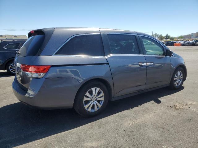 5FNRL5H60FB125904 - 2015 HONDA ODYSSEY EXL GRAY photo 3