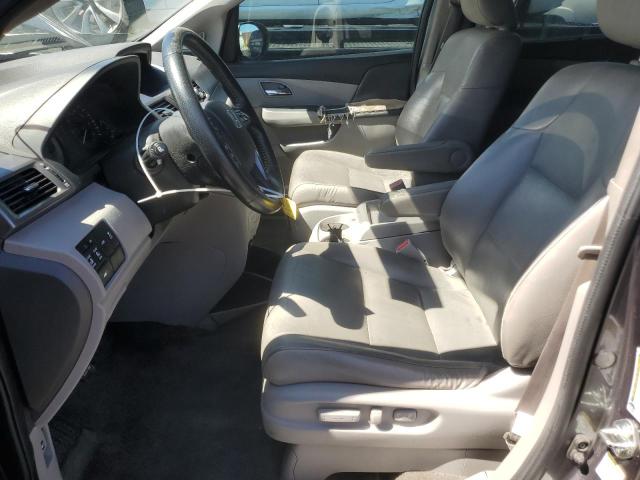 5FNRL5H60FB125904 - 2015 HONDA ODYSSEY EXL GRAY photo 7