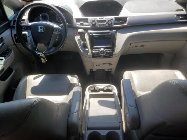 5FNRL5H60FB125904 - 2015 HONDA ODYSSEY EXL GRAY photo 8