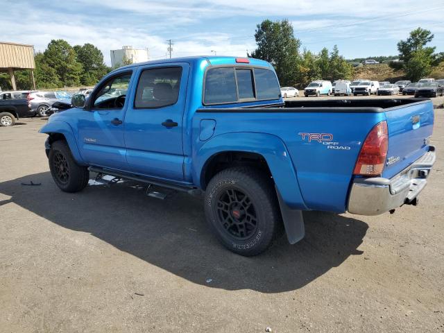 5TEJU62N17Z379718 - 2007 TOYOTA TACOMA DOUBLE CAB PRERUNNER BLUE photo 2
