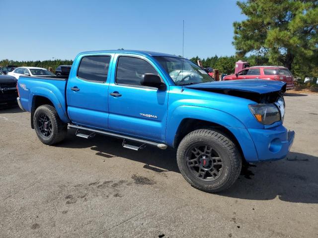 5TEJU62N17Z379718 - 2007 TOYOTA TACOMA DOUBLE CAB PRERUNNER BLUE photo 4