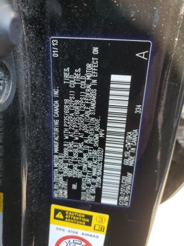 2T2BK1BAXDC193327 - 2013 LEXUS RX 350 BASE 黑色 照片 13
