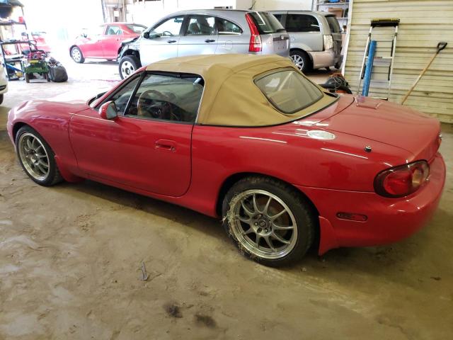 JM1NB353020228202 - 2002 MAZDA MX-5 MIATA BASE RED photo 2