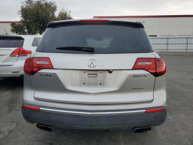 2HNYD2H66AH529942 - 2010 ACURA MDX TECHNOLOGY GRAY photo 6