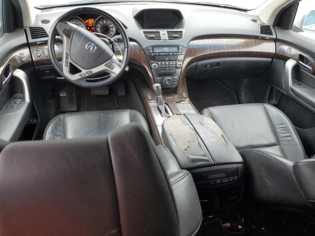 2HNYD2H66AH529942 - 2010 ACURA MDX TECHNOLOGY GRAY photo 8