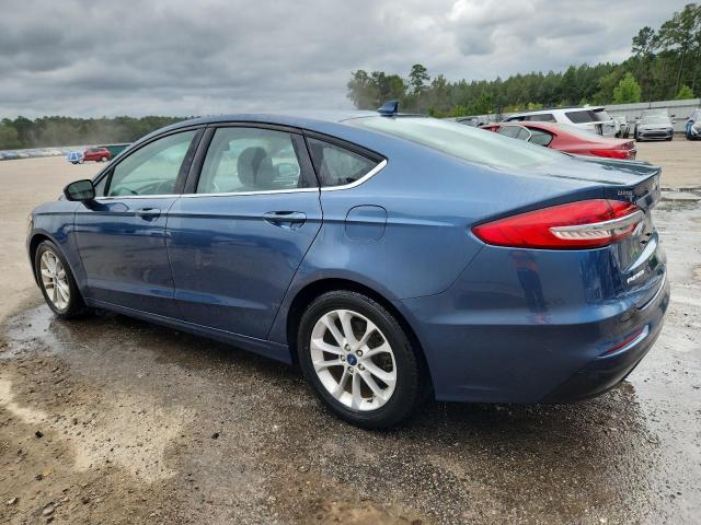 3FA6P0HD8KR244663 - 2019 FORD FUSION SE ლურჯი ფოტო 2