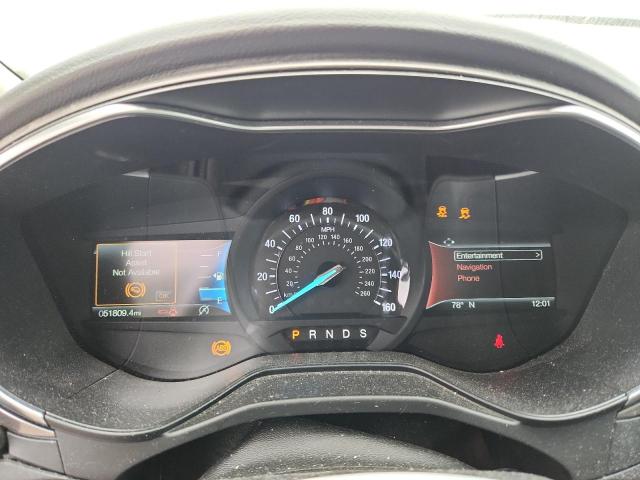 3FA6P0HD8KR244663 - 2019 FORD FUSION SE ლურჯი ფოტო 9