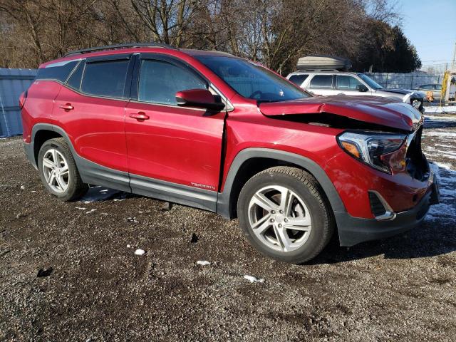 3GKALTEX8JL249528 - 2018 GMC TERRAIN SLE BURGUNDY photo 4