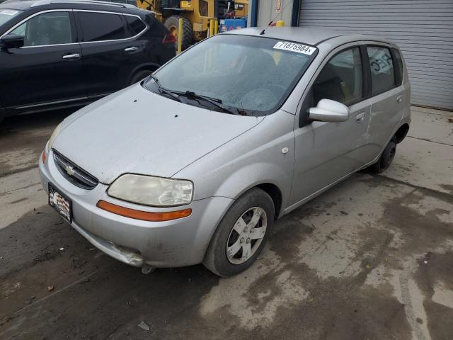 KL1TD666X6B684771 - 2006 CHEVROLET AVEO BASE GRAY photo 1