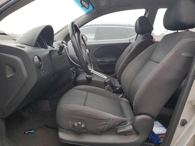 KL1TD666X6B684771 - 2006 CHEVROLET AVEO BASE GRAY photo 7