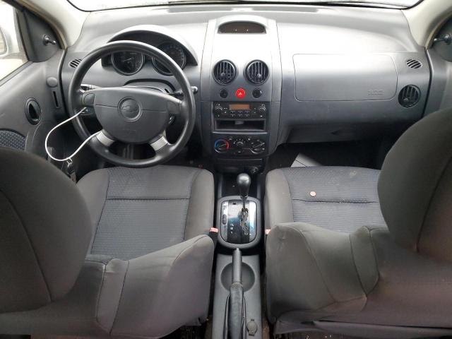 KL1TD666X6B684771 - 2006 CHEVROLET AVEO BASE GRAY photo 8